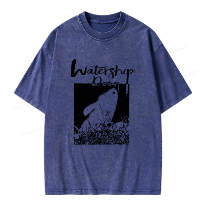 Pagewings Watership Unisex Washed T-shirt