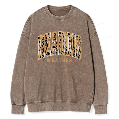 Pagewings Reading Unisex Washed Sweatshirt