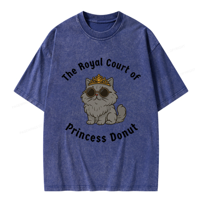 Pagewings The Royal Court Unisex Washed T-shirt