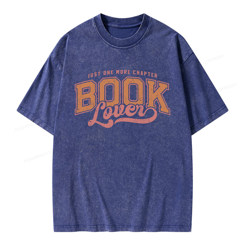 Pagewings One More Chapter Unisex Washed T-shirt