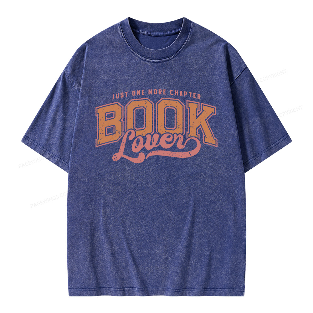Pagewings One More Chapter Unisex Washed T-shirt