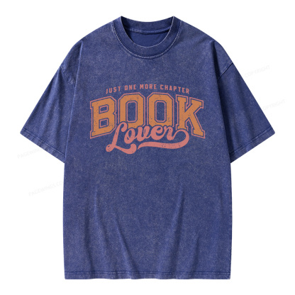 Pagewings One More Chapter Unisex Washed T-shirt