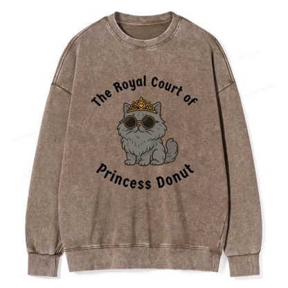 Pagewings The Royal Court Unisex Washed Sweatshirt
