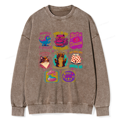 Pagewings This Is An Outrage  Unisex Washed Sweatshirt