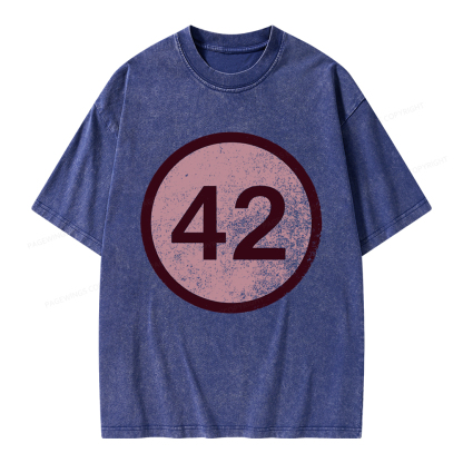 Pagewings 42 Unisex Washed T-shirt