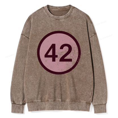 Pagewings 42 Unisex Washed Sweatshirt