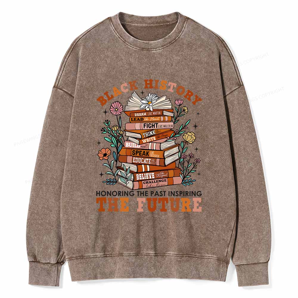 Pagewings The Future Shirt Unisex Washed Sweatshirt
