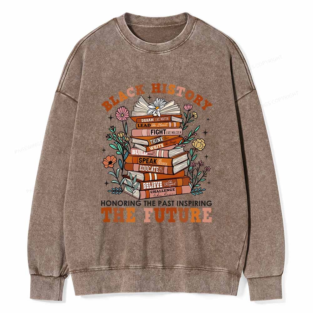 Pagewings The Future Shirt Unisex Washed Sweatshirt