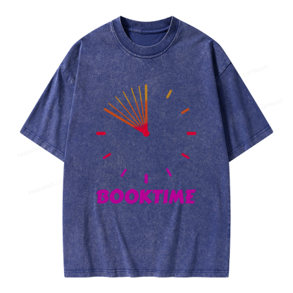 Pagewings Booktime Unisex Washed T-shirt