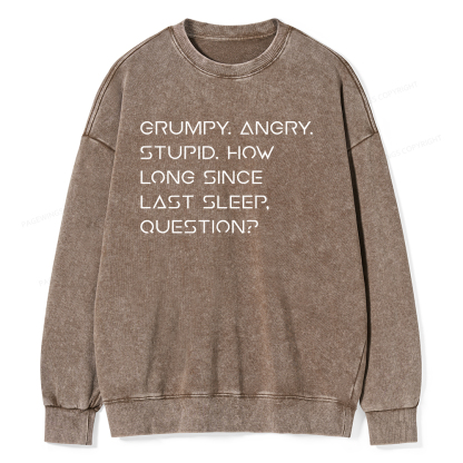 Pagewings Sci-Fi Lover Unisex Washed Sweatshirt