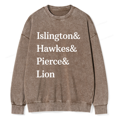 Pagewings Bookish Fan Unisex Washed Sweatshirt