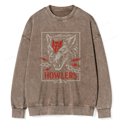 Pagewings Howlers Unisex Washed Sweatshirt