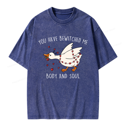 Pagewings You Have Bewitched Me Body And Soul Unisex Washed T-shirt