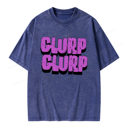 Pagewings Glurp Glurp Unisex Washed T-shirt