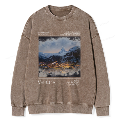 Pagewings Velaris Unisex Washed Sweatshirt