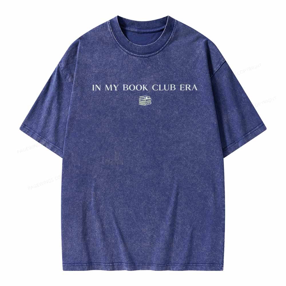 Pagewings Book Club Comfort Colors T-shirt Unisex Washed T-shirt