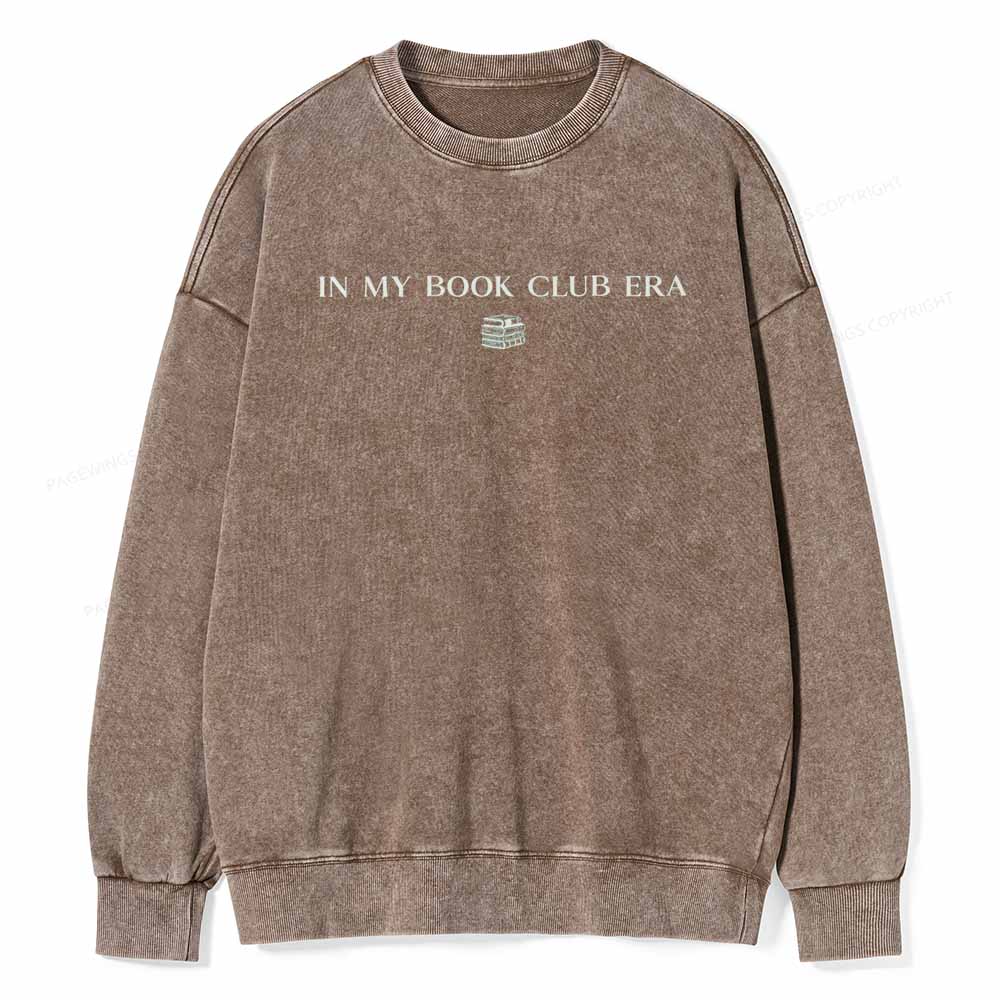 Pagewings Book Club Comfort Colors T-shirt Unisex Washed Sweatshirt