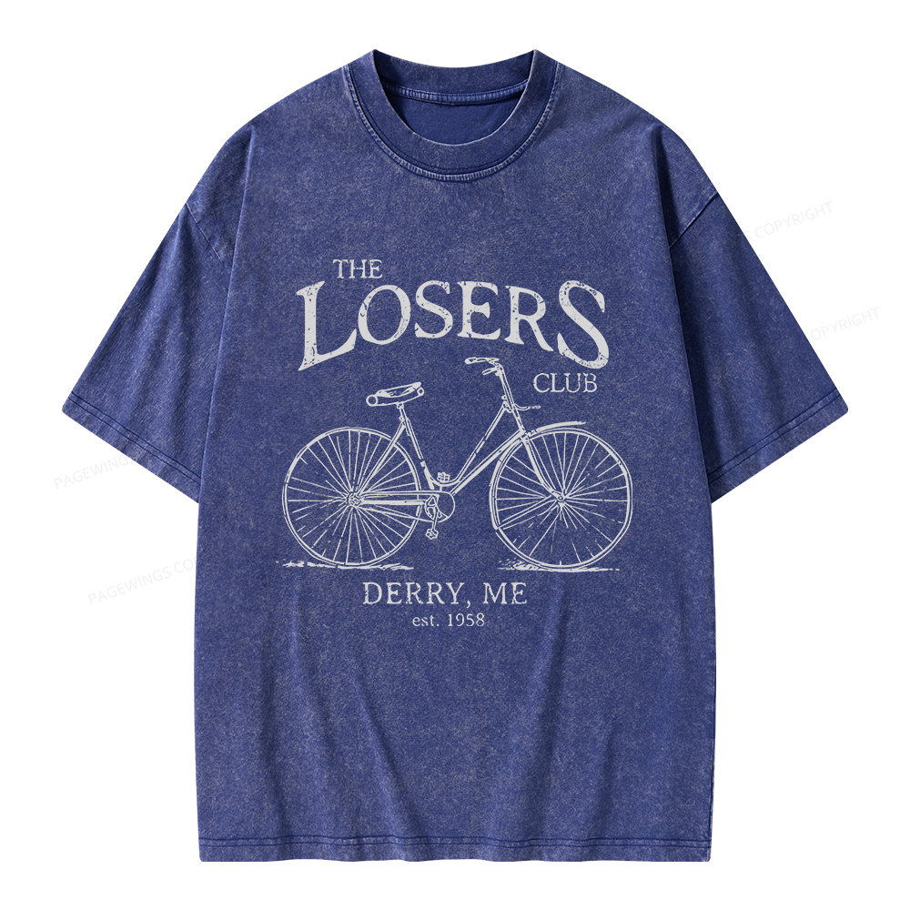 Pagewings The Losers Club Unisex Washed T-shirt
