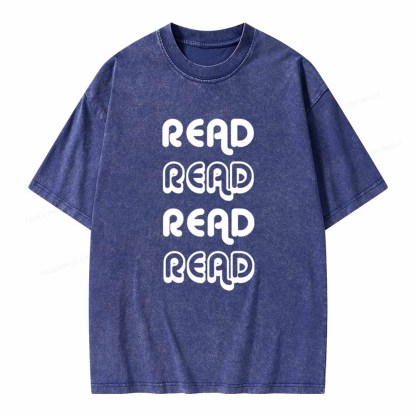Pagewings The Read Unisex Tee Unisex Washed T-shirt