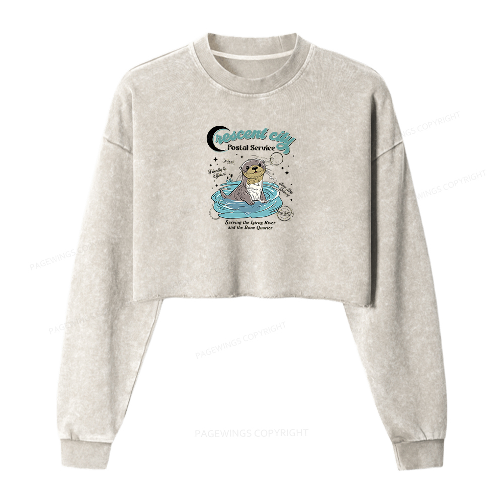 Pagewings Crescent City Postal Service Shirt Sweatshirt