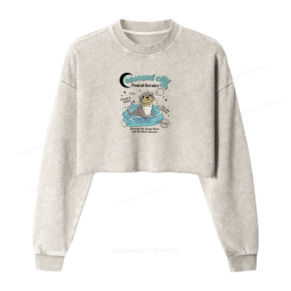 Pagewings Crescent City Postal Service Shirt Sweatshirt
