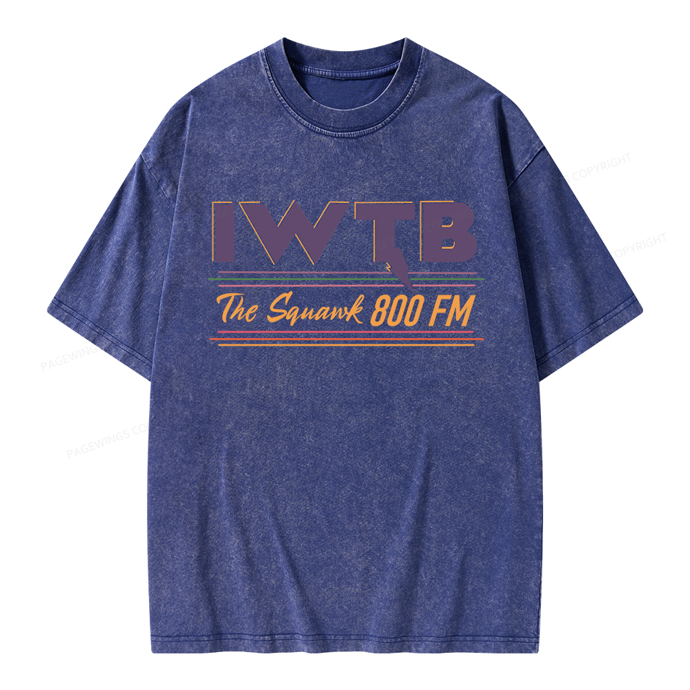 Pagewings I’m With The Banned Unisex Washed T-shirt