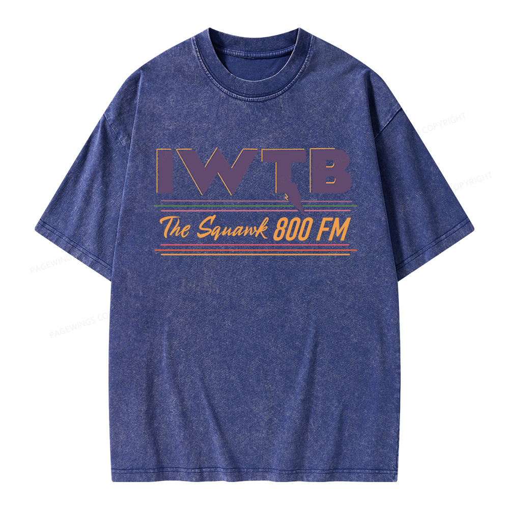 Pagewings I’m With The Banned Unisex Washed T-shirt