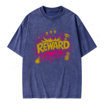 Pagewings Reward Unisex Washed T-shirt