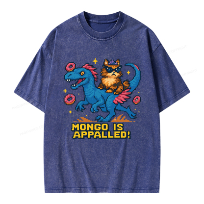 Pagewings Mongo Is Appalled Unisex Washed T-shirt