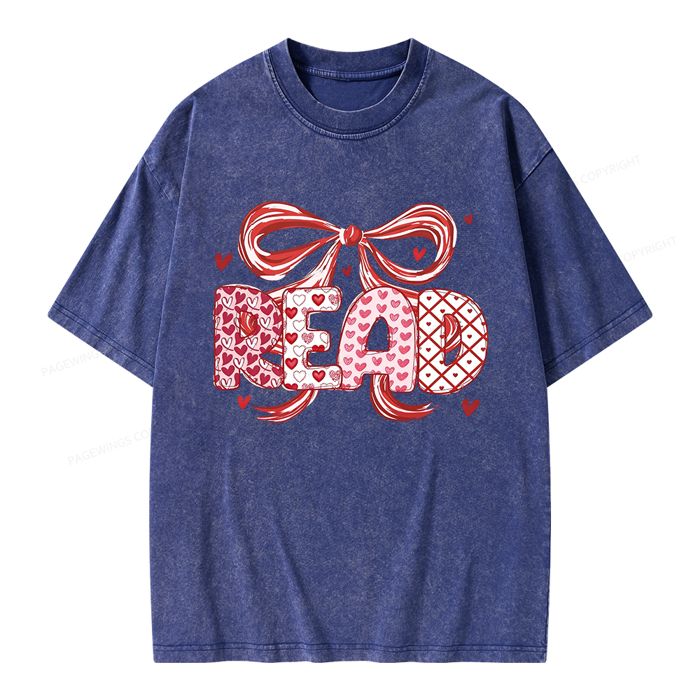 Pagewings Read Unisex Washed T-shirt