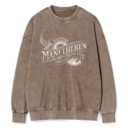 Pagewings Manetheren Unisex Washed Sweatshirt