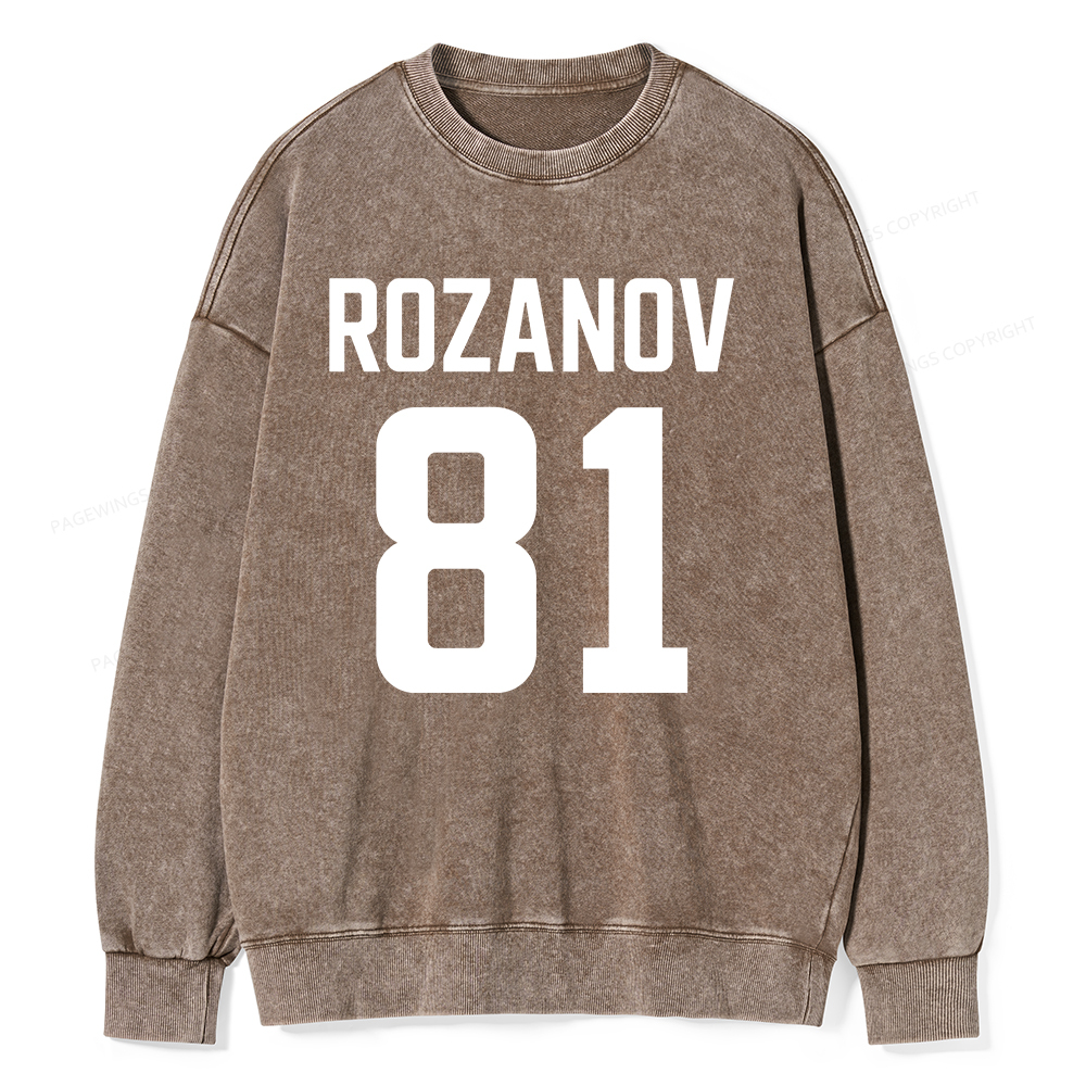 Pagewings Romance Novel Lover Unisex Washed Sweatshirt