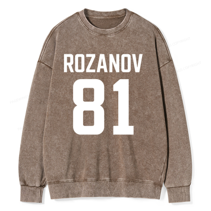 Pagewings Romance Novel Lover Unisex Washed Sweatshirt