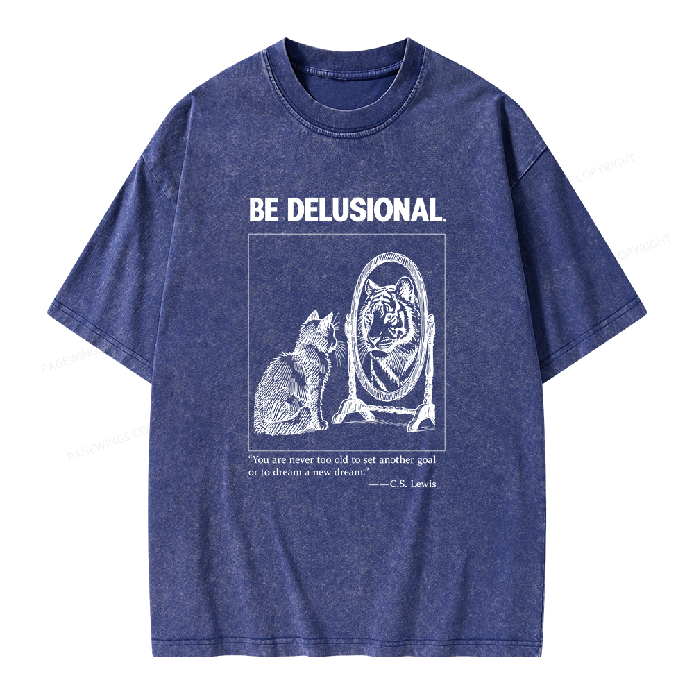 Pagewings You Are Never Too Old To Set Another Goal  Unisex Washed T-shirt