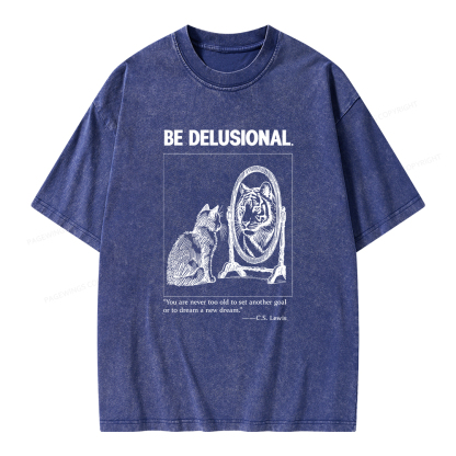 Pagewings You Are Never Too Old To Set Another Goal  Unisex Washed T-shirt