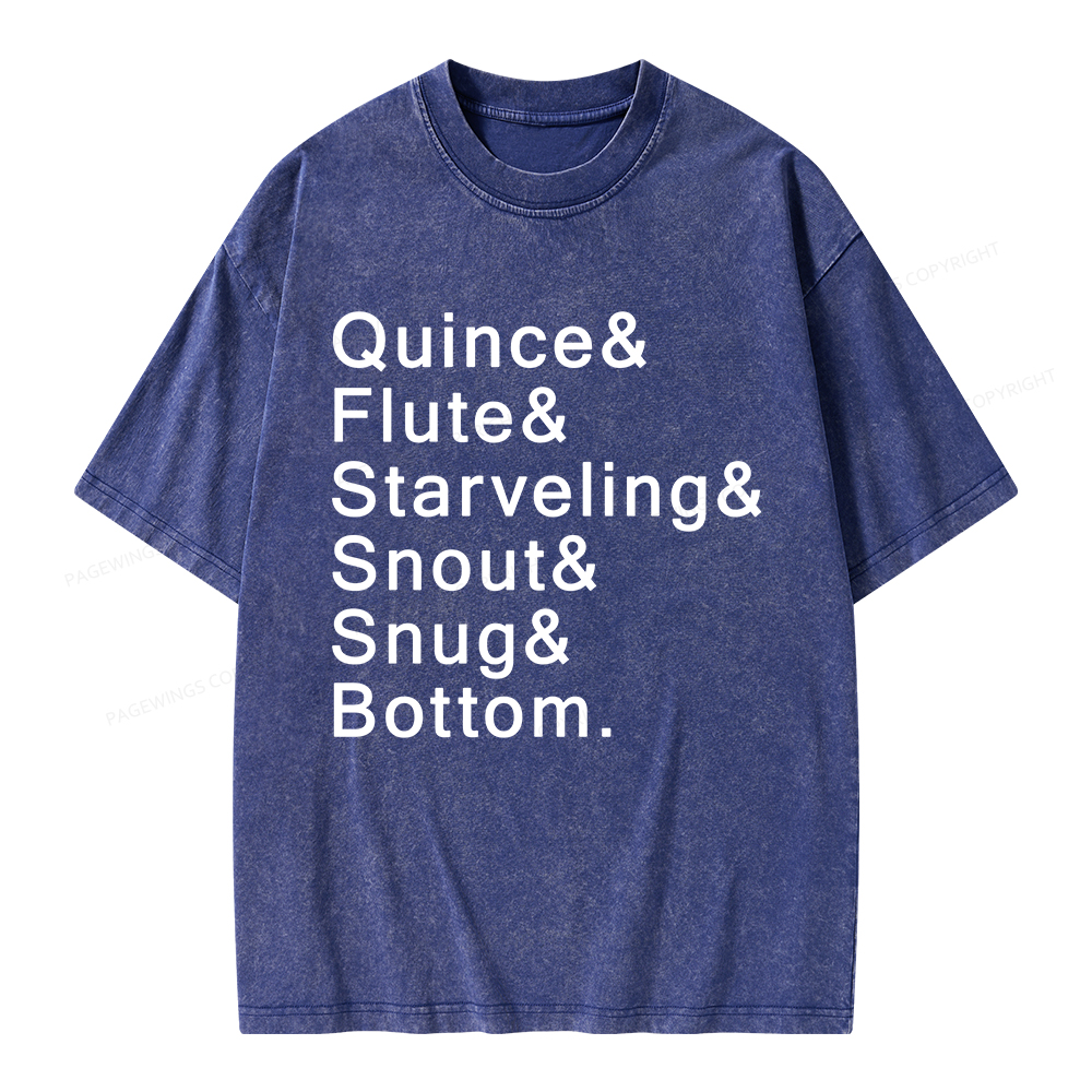 Pagewings The Mechanicals Unisex Washed T-shirt