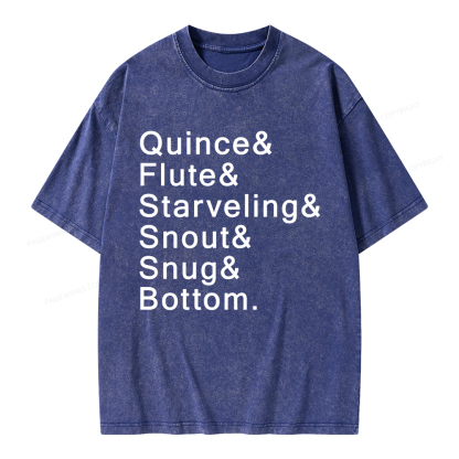 Pagewings The Mechanicals Unisex Washed T-shirt