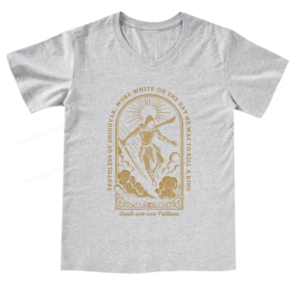 Pagewings Truthless of Shinovar V-neck T-shirt