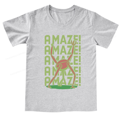 Pagewings Rocky Amaze V-neck T-shirt