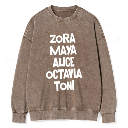 Pagewings Book Lovers and Writers Washed Sweatshirt