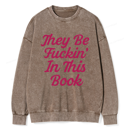 Pagewings Book Lover Washed Sweatshirt