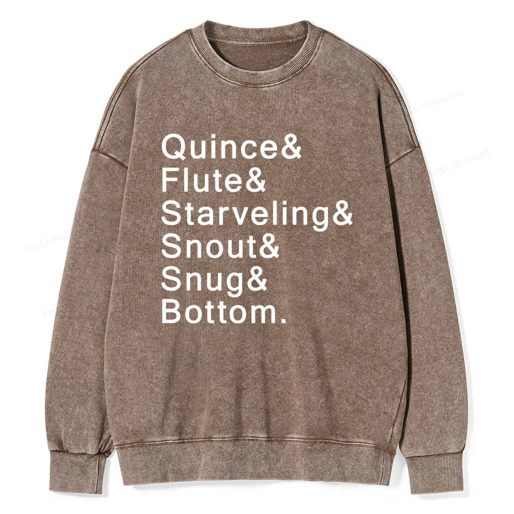 Pagewings The Mechanicals Washed Sweatshirt