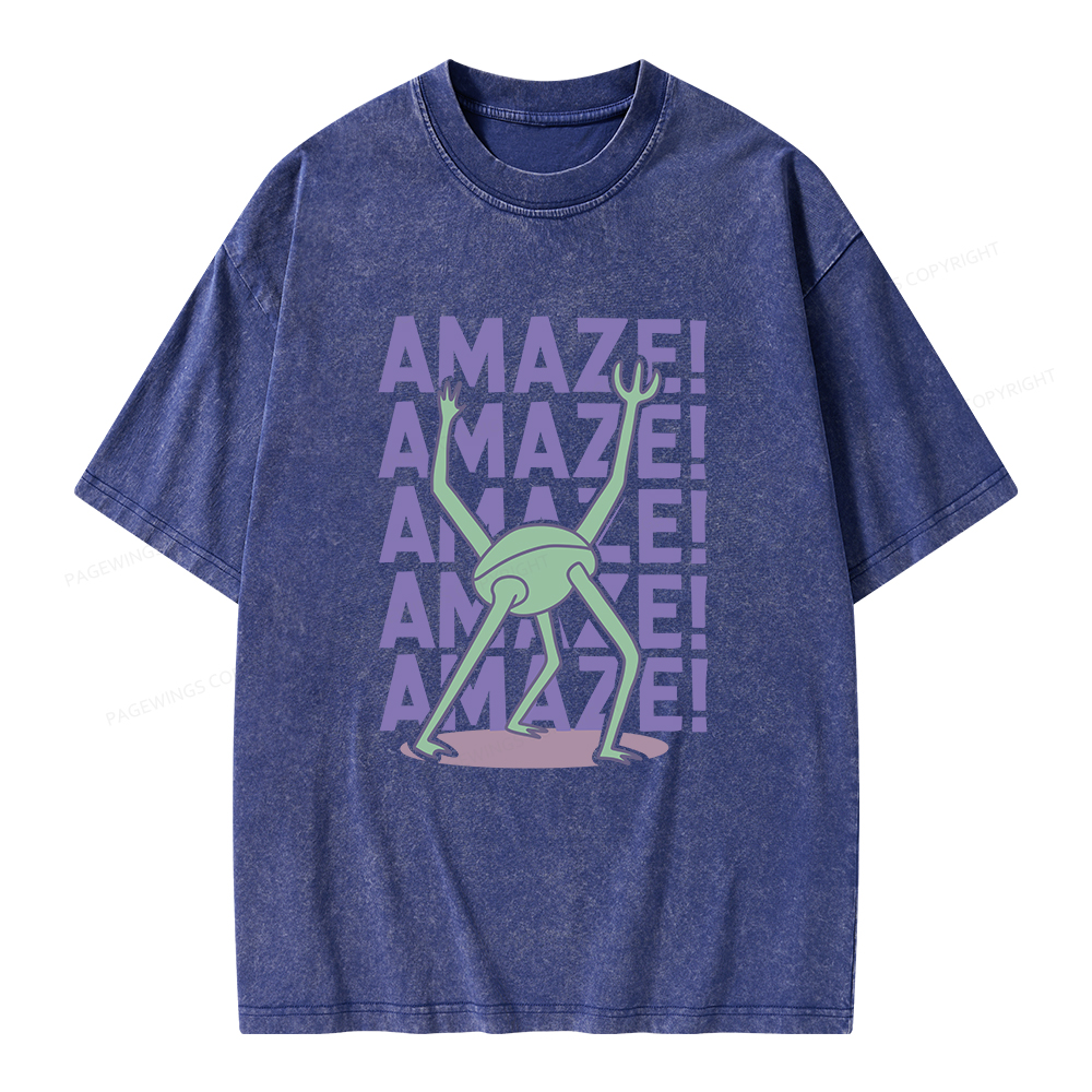 Pagewings Rocky Amaze Unisex Washed T-shirt