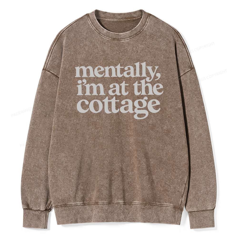 Pagewings At The Cottage Washed Sweatshirt