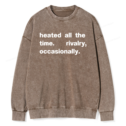 Pagewings The Time Rivalry Occasionally Washed Sweatshirt