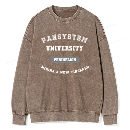 Pagewings Pansystem University Washed Sweatshirt