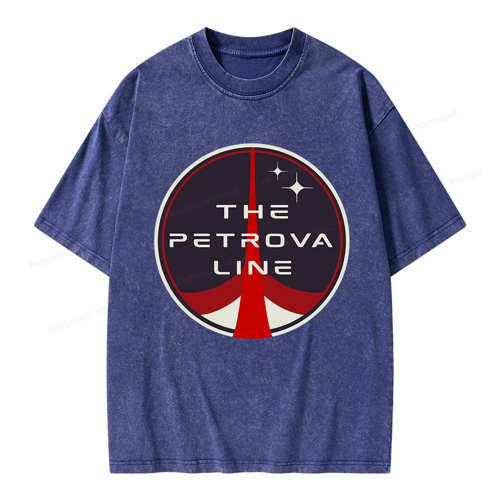 Pagewings The Petrova Line Unisex Washed T-shirt