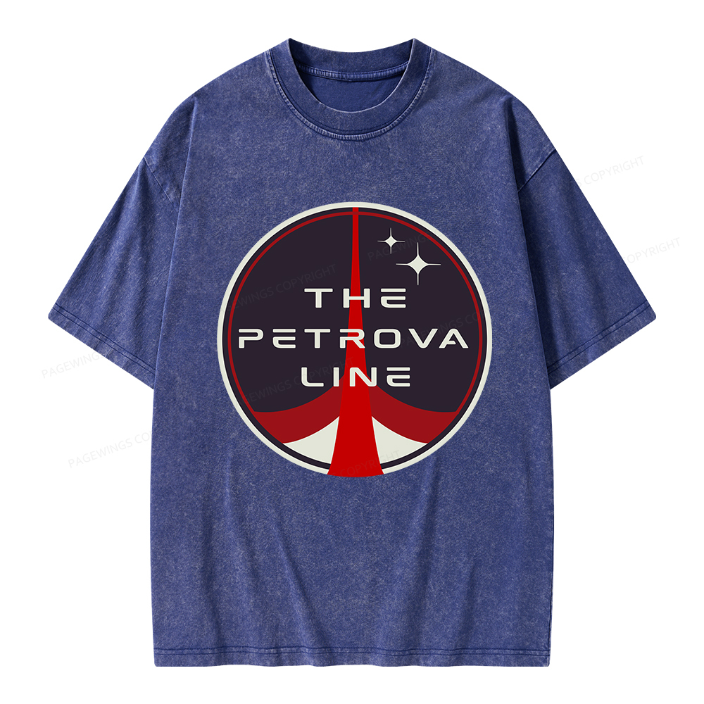 Pagewings The Petrova Line Unisex Washed T-shirt