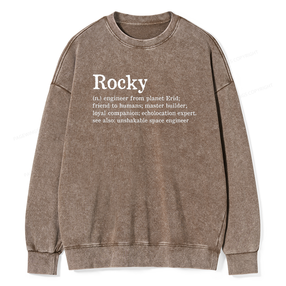 Pagewings Rocky Washed Sweatshirt