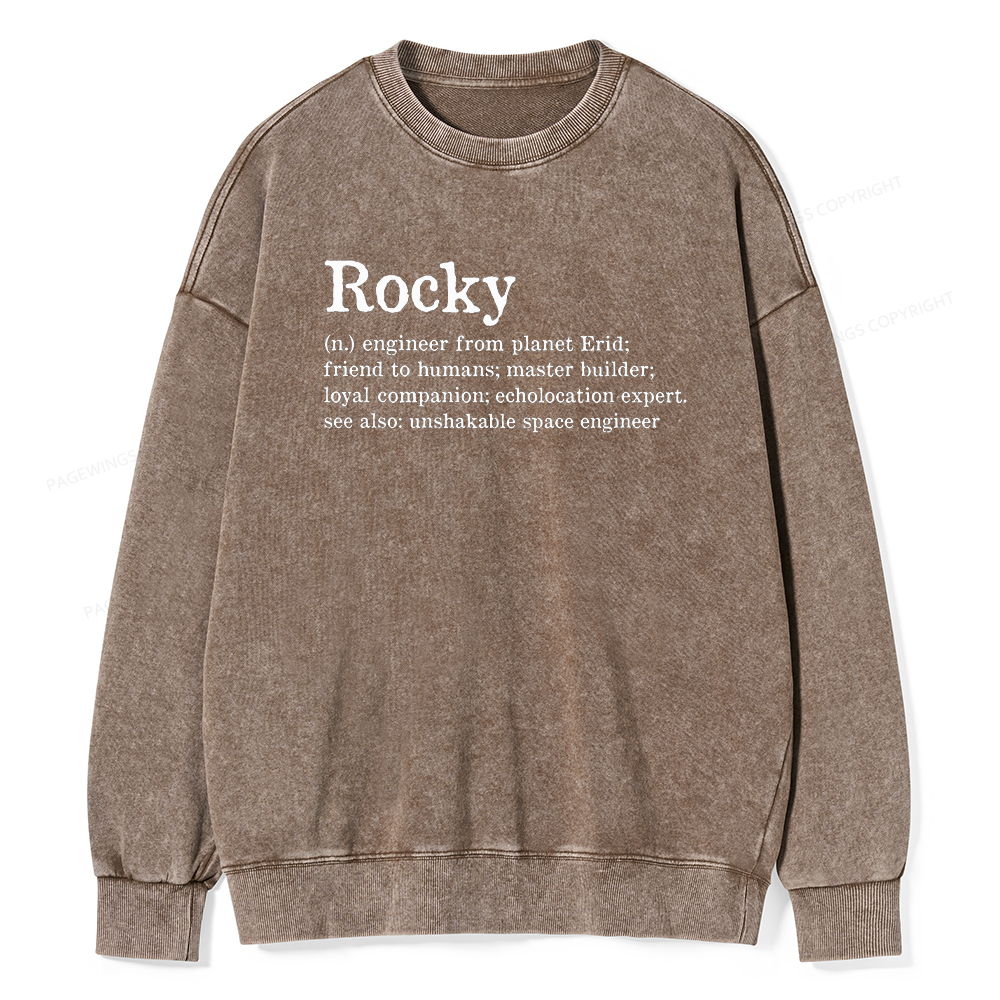 Pagewings Rocky Washed Sweatshirt